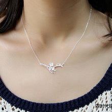 Cherry Blossom Branch Necklace
