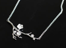 Cherry Blossom Branch Necklace