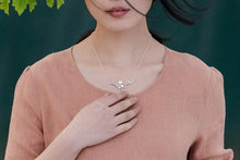 Cherry Blossom Branch Necklace